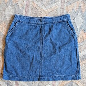 Boden Denim Mini Skirt Size 12
